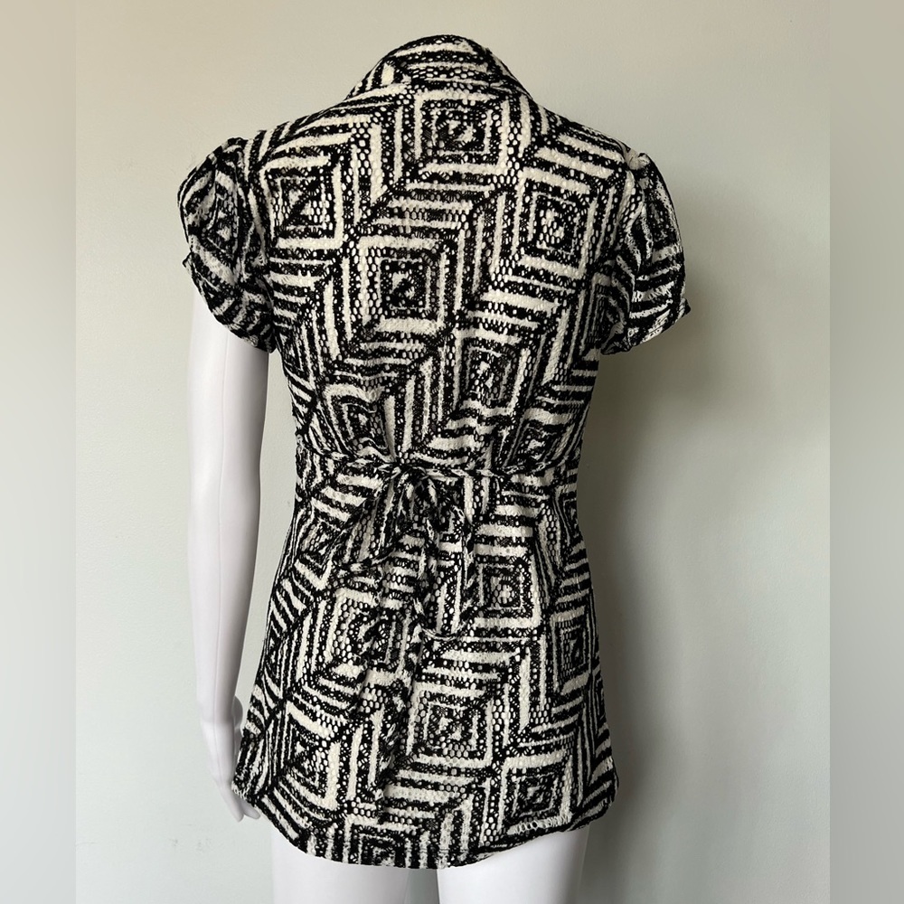 Heart Soul - Womens Y2K Black/White Top Sz MD - Picture 6 of 8